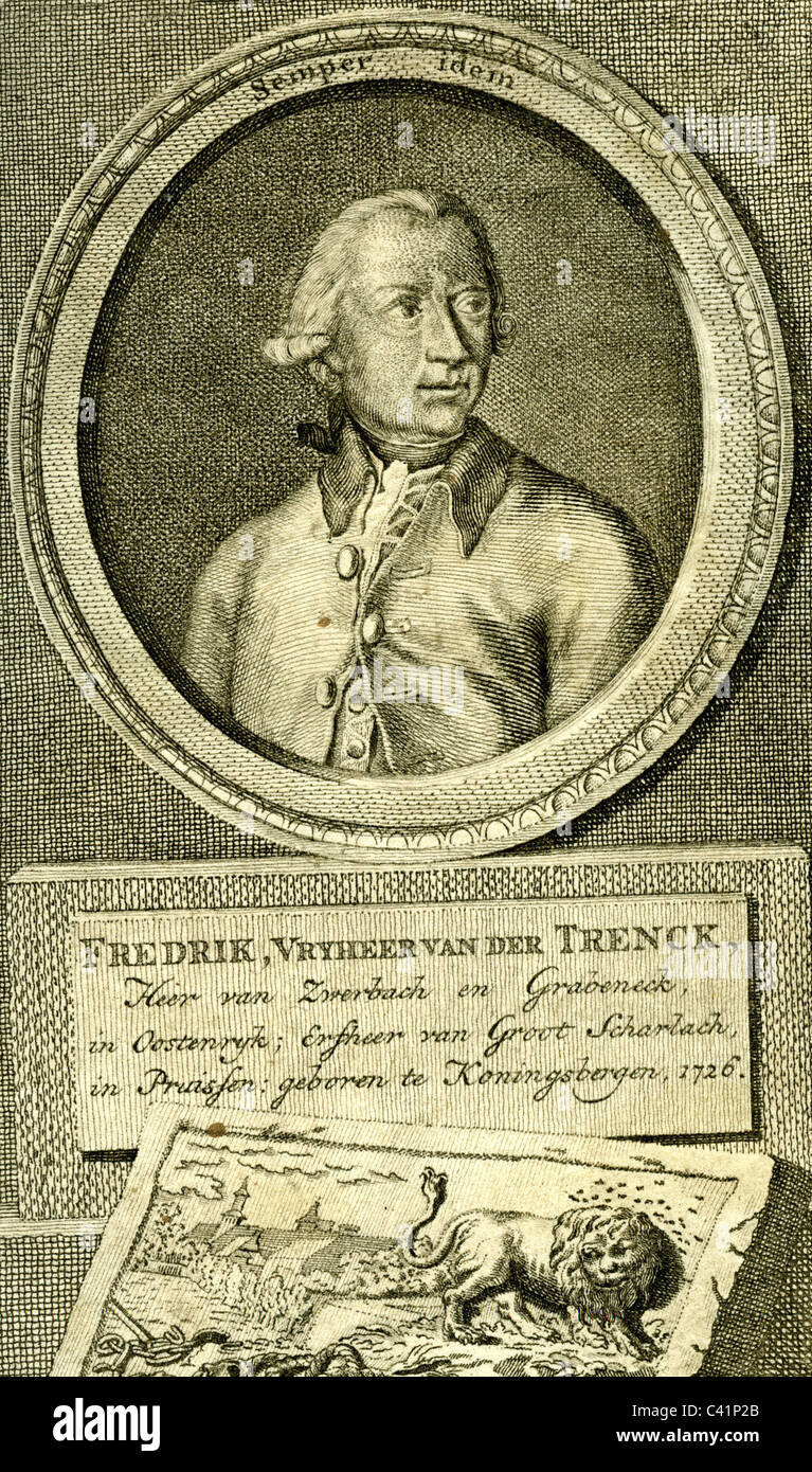Friedrich baron von der trenck Fotos und Bildmaterial in hoher