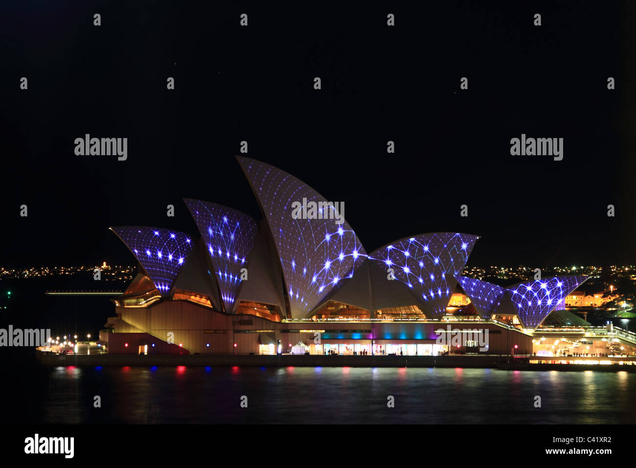 Lebendige Live 2011 - Sydney Opera House Stockfoto