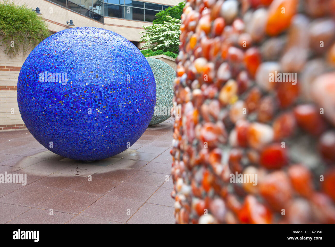 Kunst im öffentlichen Raum in Washington, D.C. Stockfoto