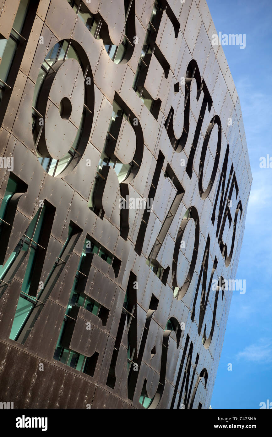 Das Millennium Centre Cardiff Bay Stockfoto