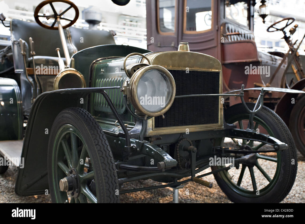 Old Timer Automobil, Detailansicht Stockfoto