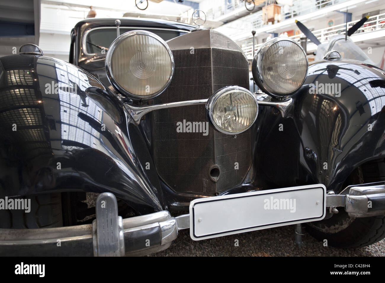 Old Timer Automobil, Detailansicht Stockfoto