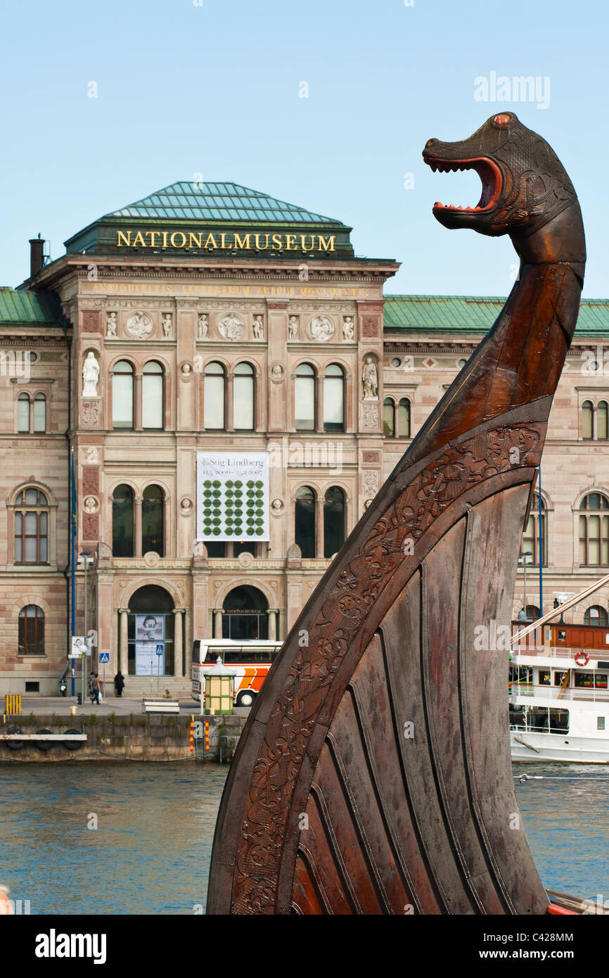 Nationales Museum von Schweden, Stockholm. Stockfoto