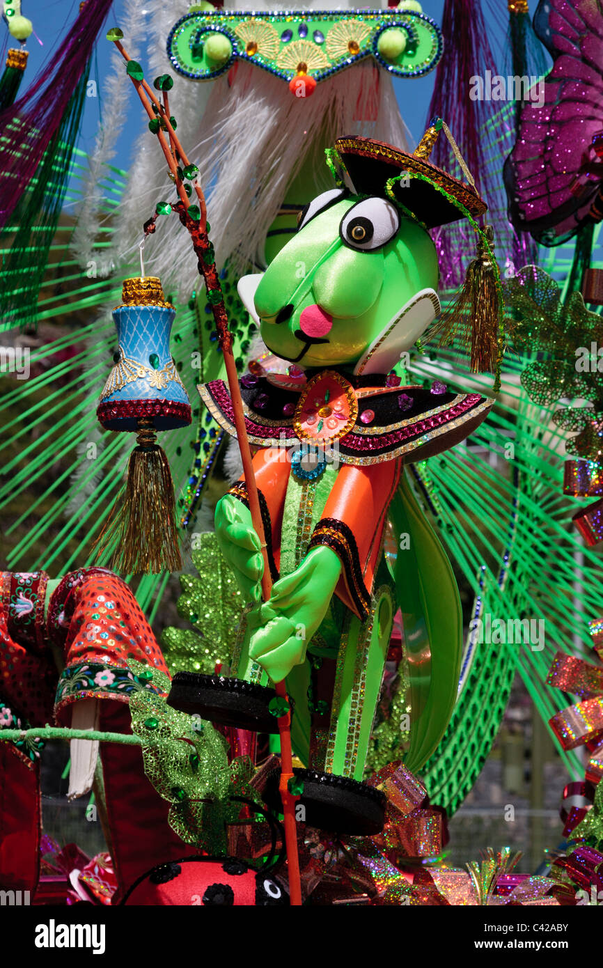 Der Faschingsdienstag-Parade in der Karneval von Santa Cruz De Tenerife Stockfoto