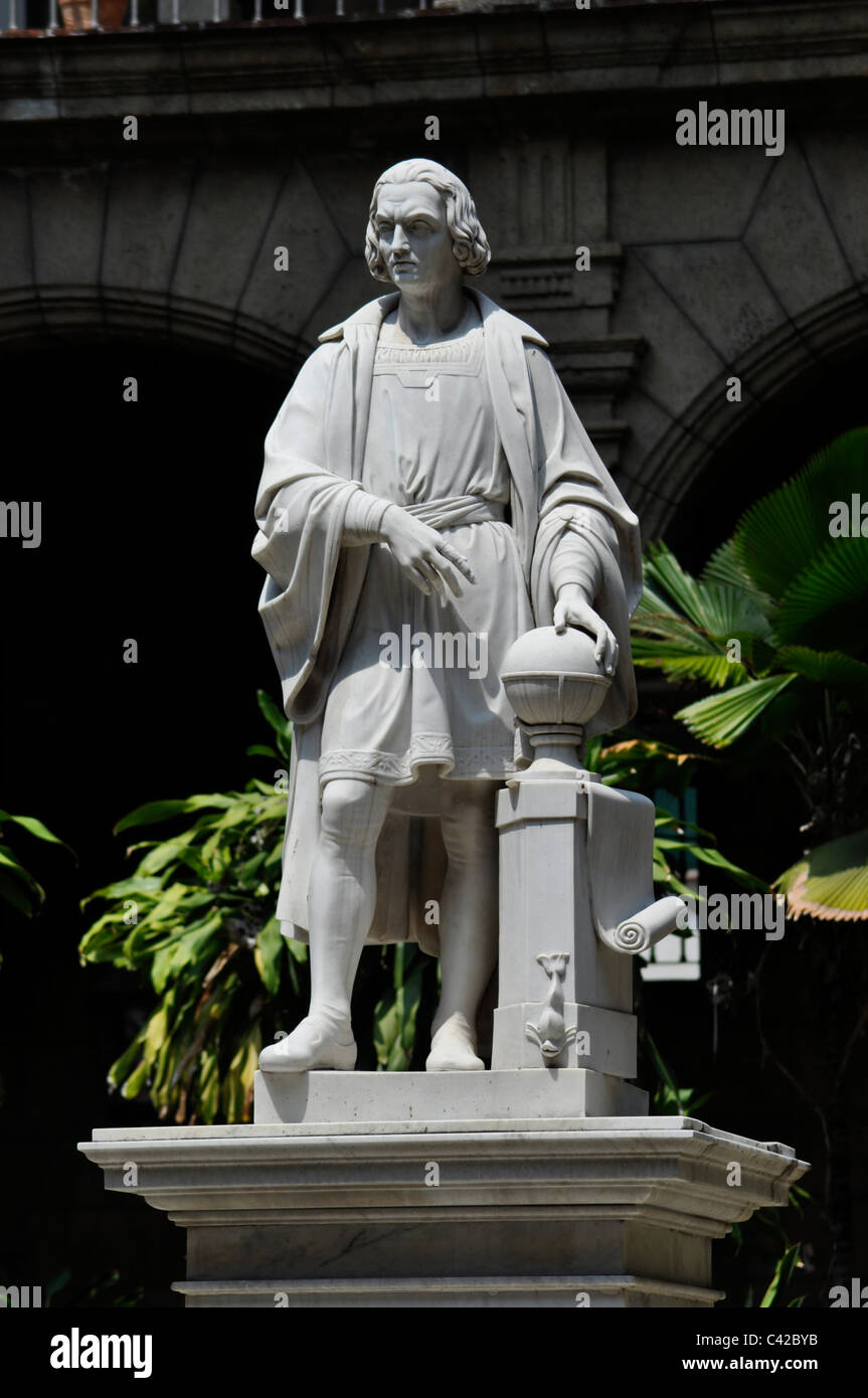 Statue christopher columbus havana cuba Fotos und Bildmaterial in