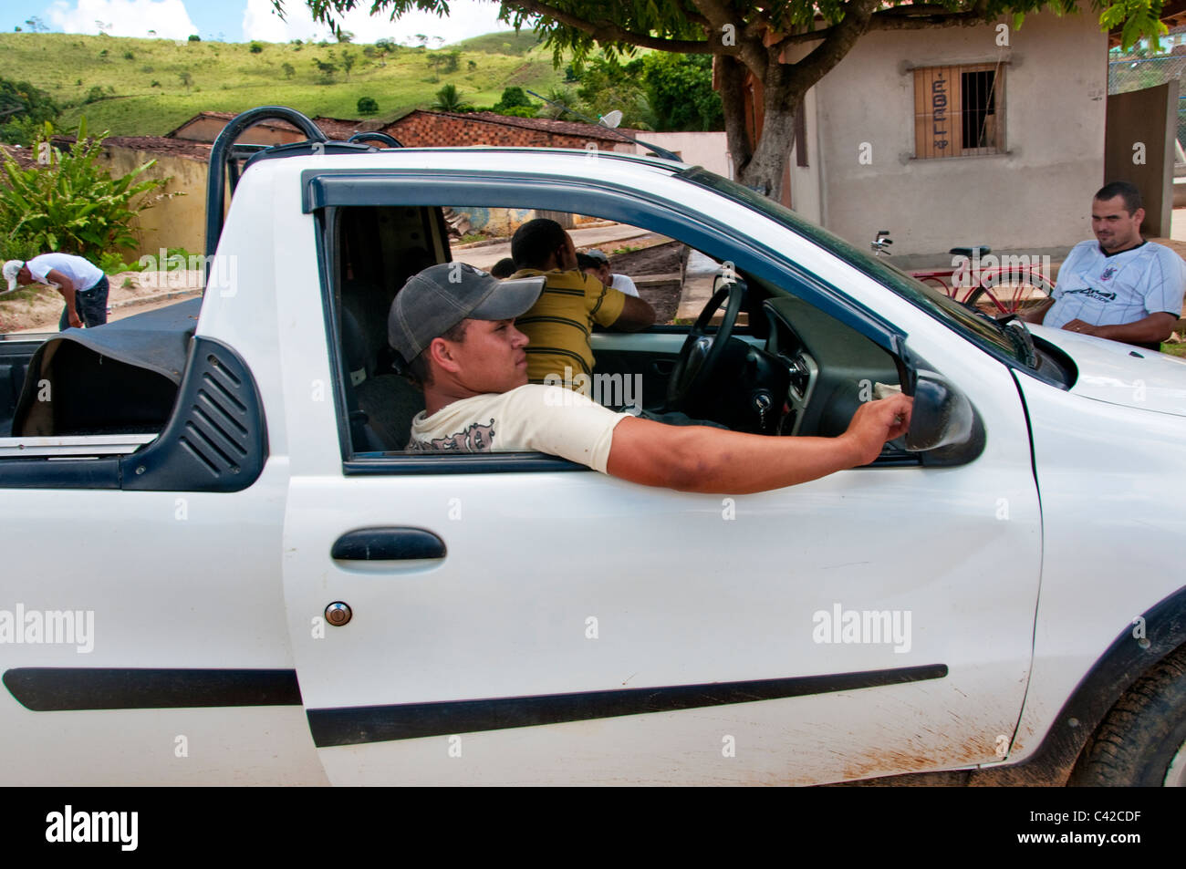 Dorf von Sao Benedito Do Sul im Nordosten Brasiliens, Pernambuco Stockfoto