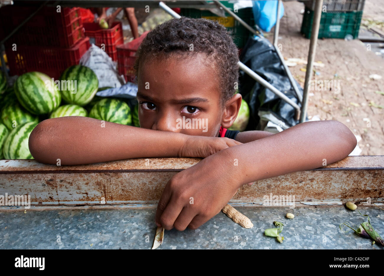 Markt am Caninde in der Nähe von Piranhas im Nordosten Brasiliens Algoas Stockfoto