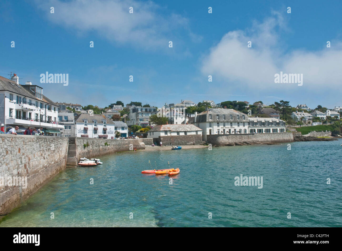 Boote & Yachten an der St Mawes Cornwall in England Stockfoto