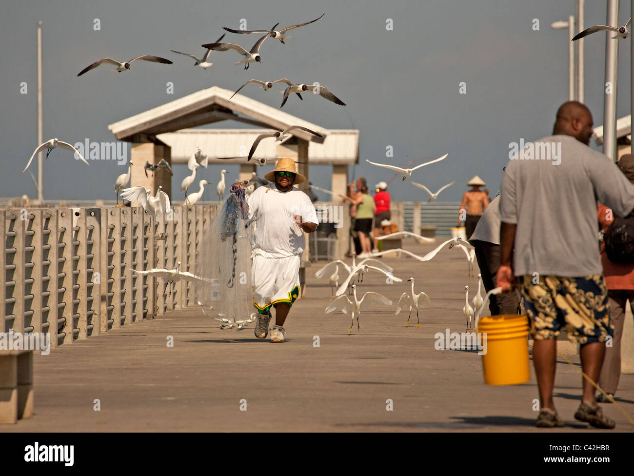 Fort De Soto Florida Stockfoto