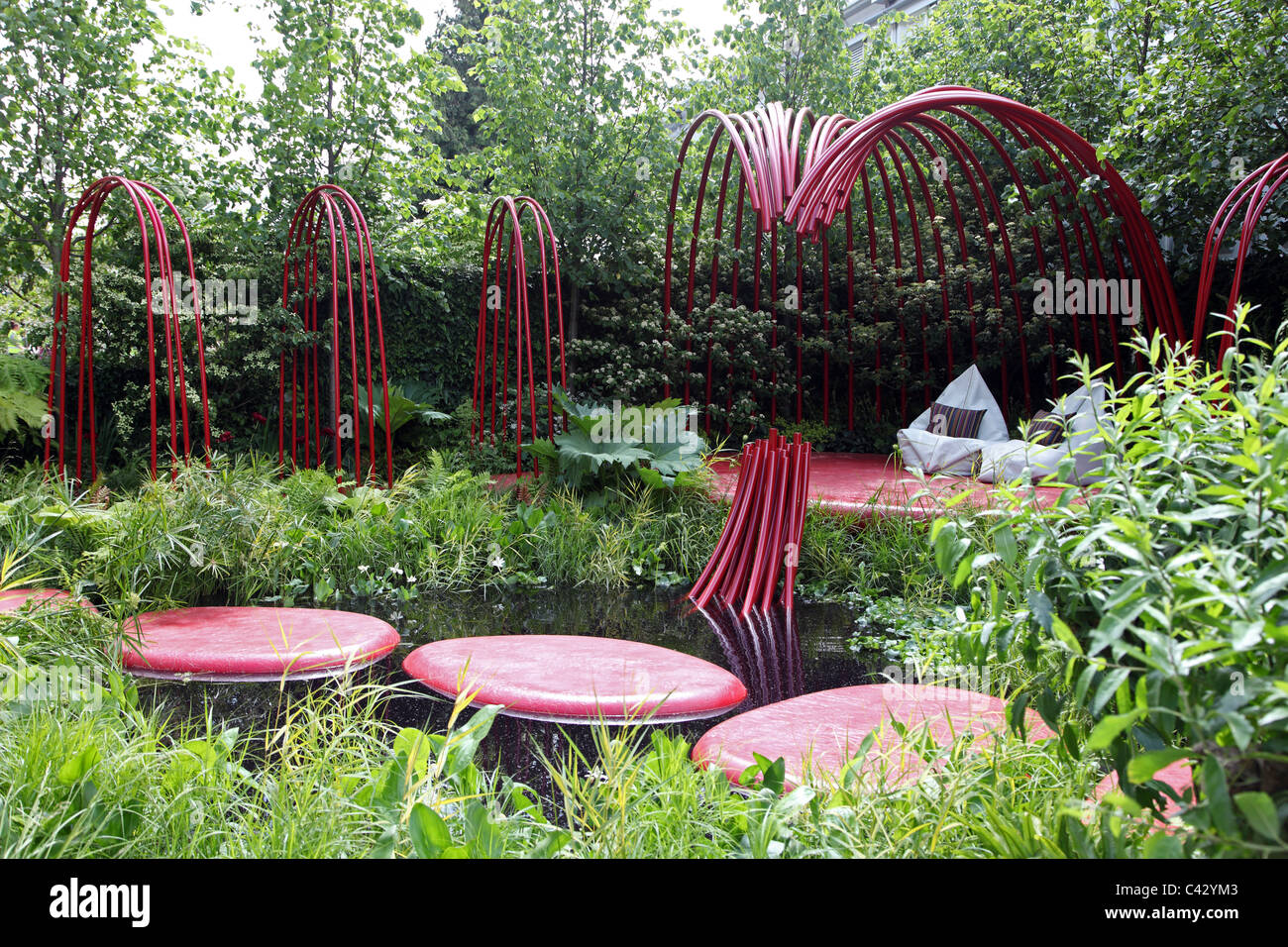 British Heart Foundation Garten, Chelsea Flower Show 2011 Stockfoto