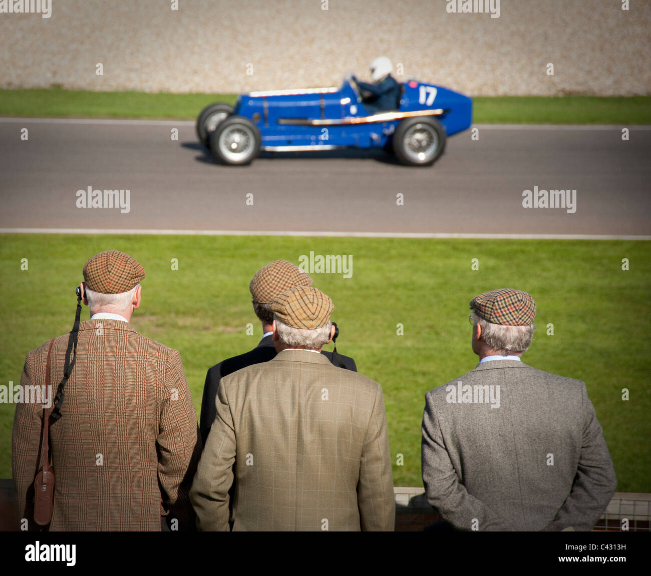 Alte Zeit racing Stockfoto