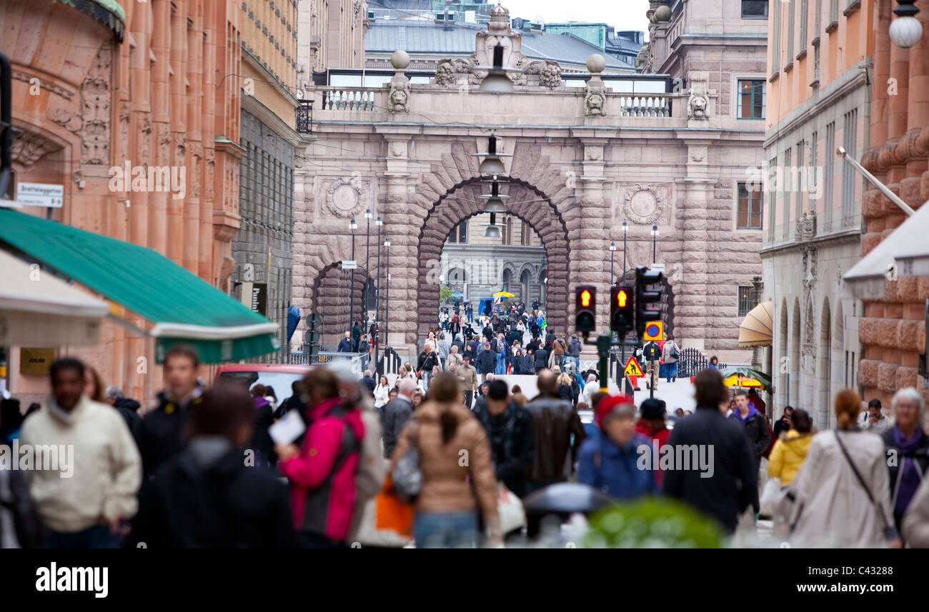 Stockholm-Schweden Stockfoto
