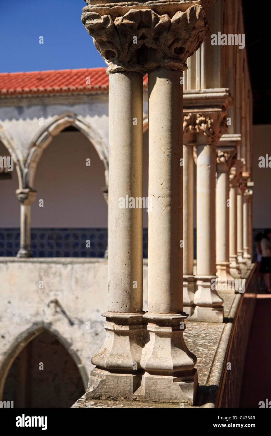 Waschen, Kloster Convento de Cristo (UNESCO Welt Kulturerbe), Tomar, Ribatejo, Portugal Stockfoto