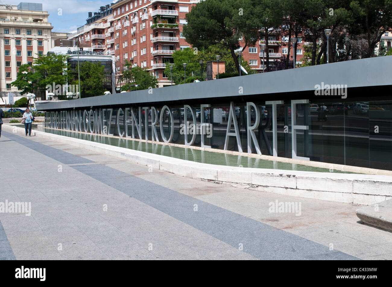 Fernan Gomez Kunst Zentrum, Plaza de Colón, Madrid, Spanien Stockfoto