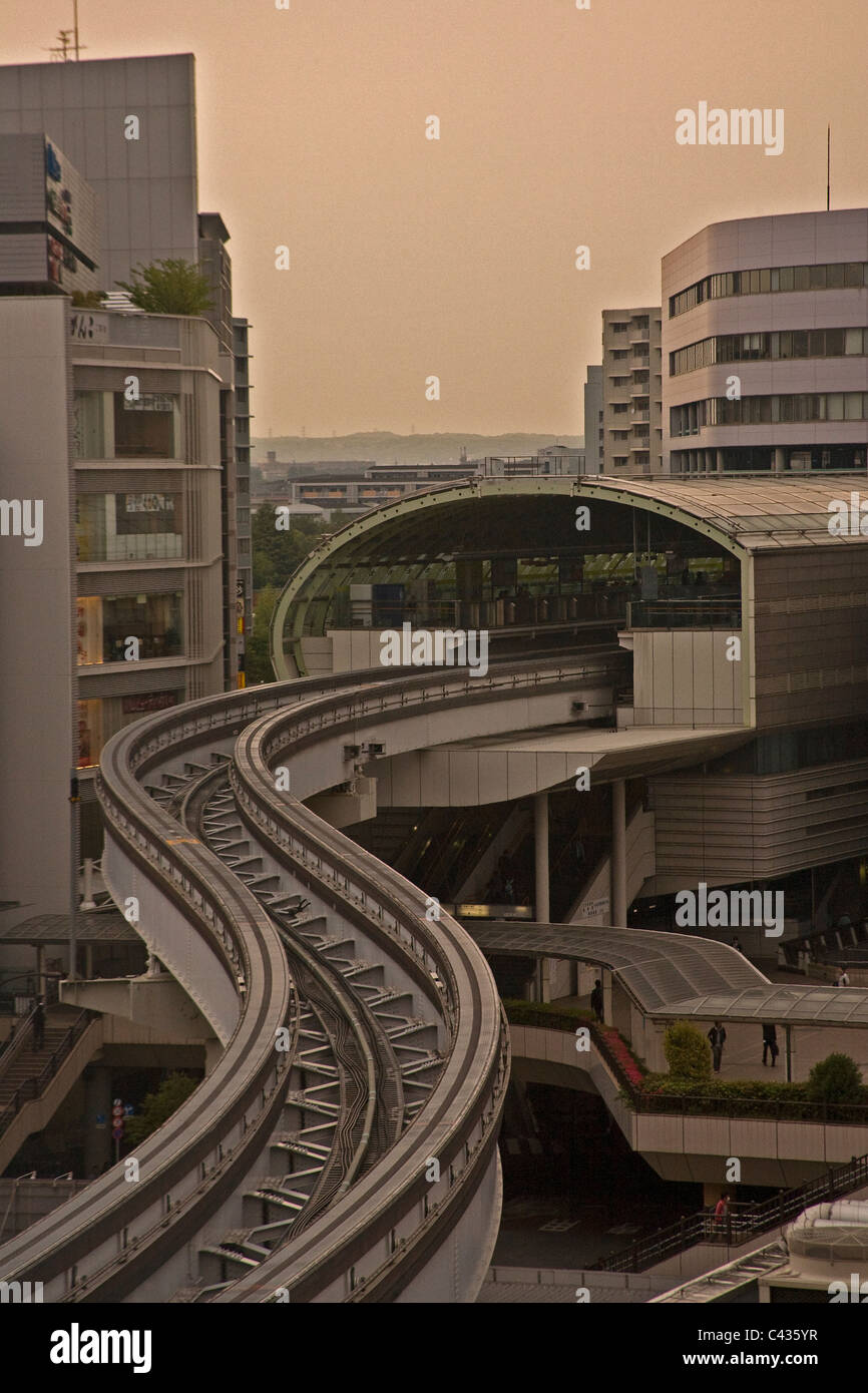 Tokyo Fahrwege. Stockfoto