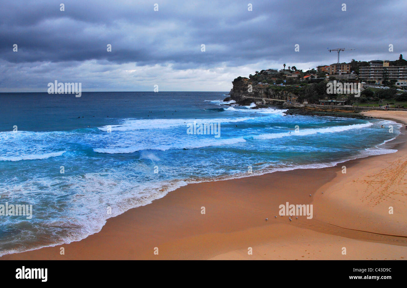 Surfen Sie in Tamarama Beach, Sydney Eastern Suburbs Australien Stockfoto