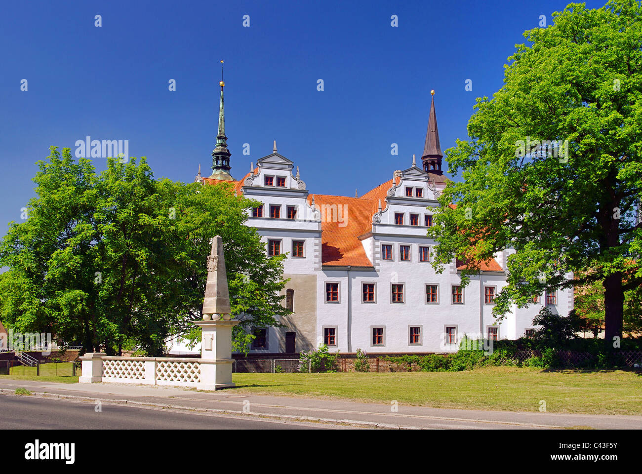 Doberlug Schloss - Doberlug Palast 01 Stockfoto