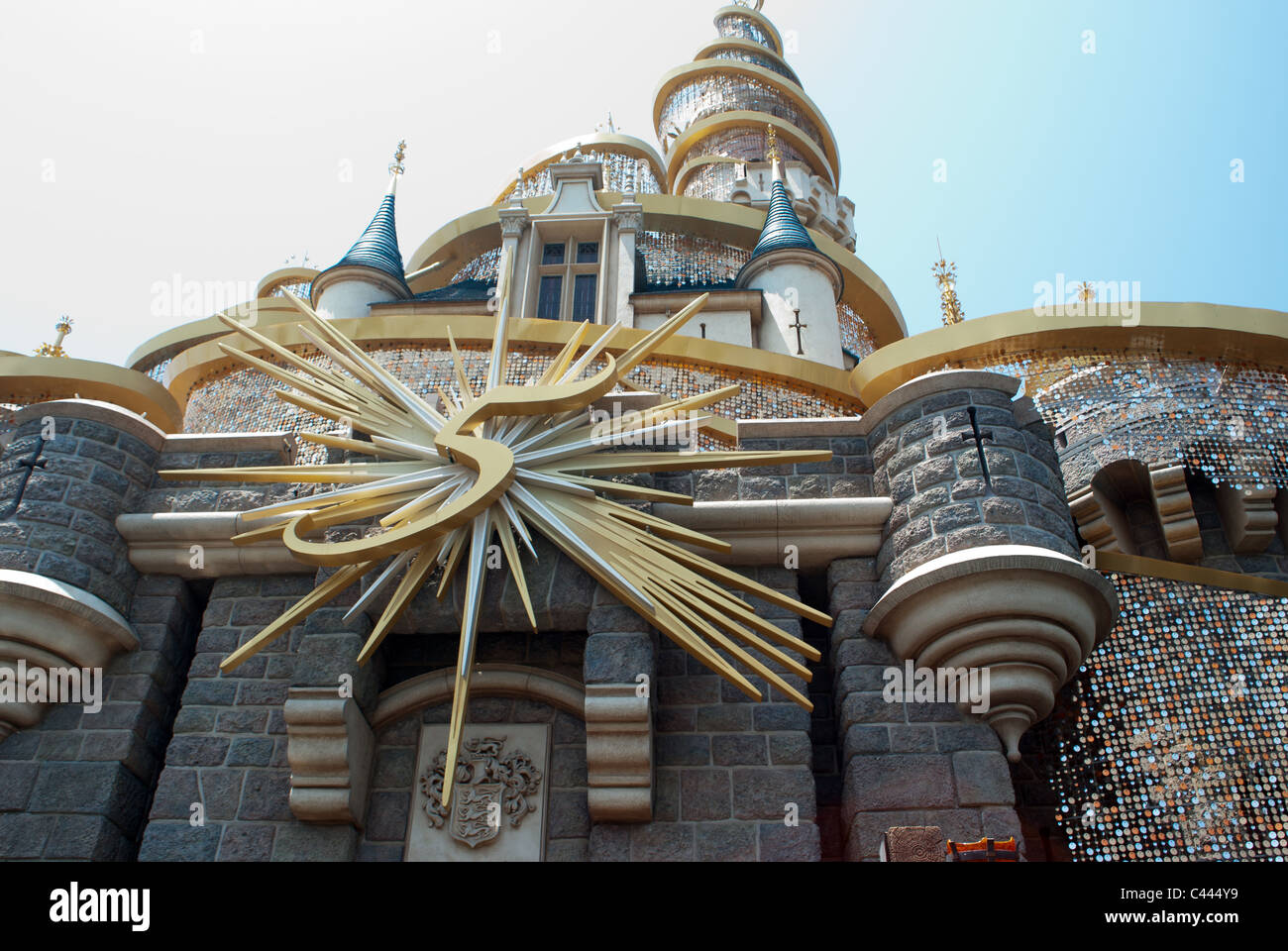 Fünf-Jahr-Jubiläum von Disneyland Hongkong China Asien Stockfoto