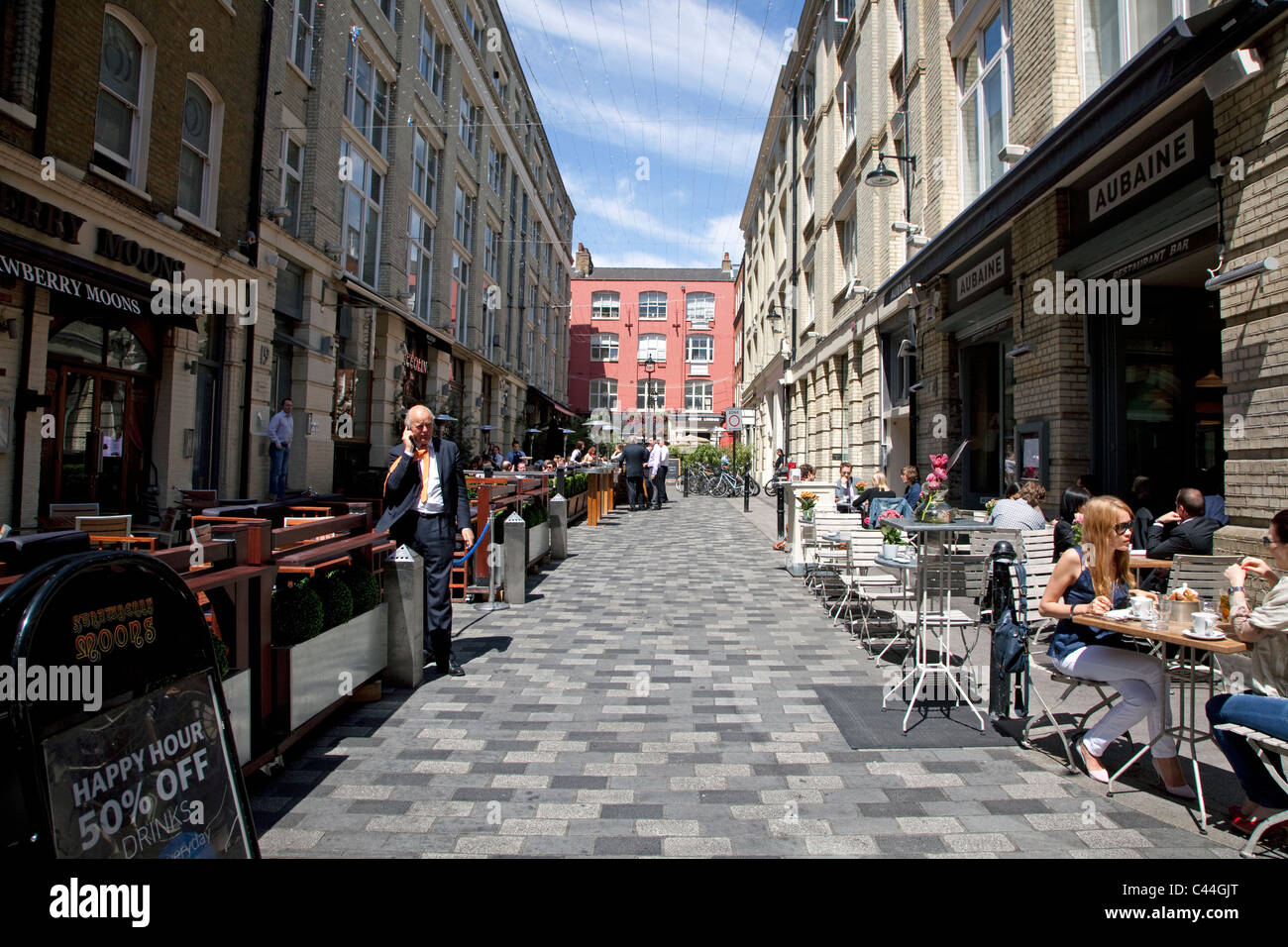 Heddon Street, Mayfair, London W1 Stockfoto