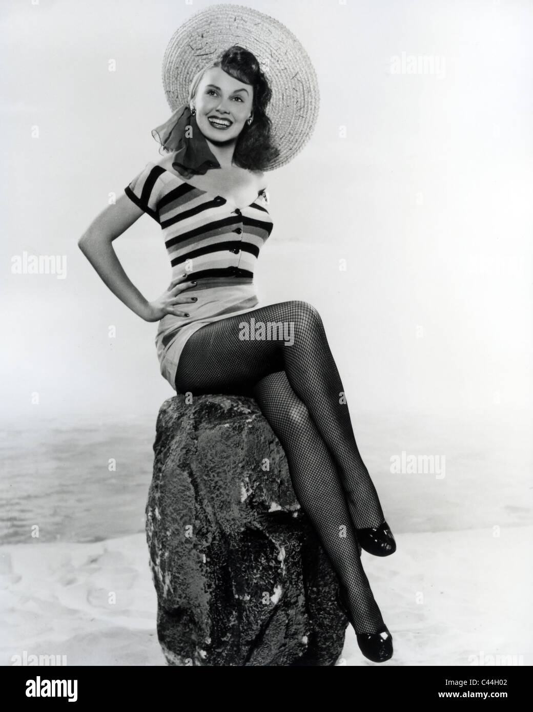 DIANA DECKER US-Schauspielerin und Sängerin, die in mehreren 50er Jahre erschienen film im Vereinigten Königreich Stockfoto
