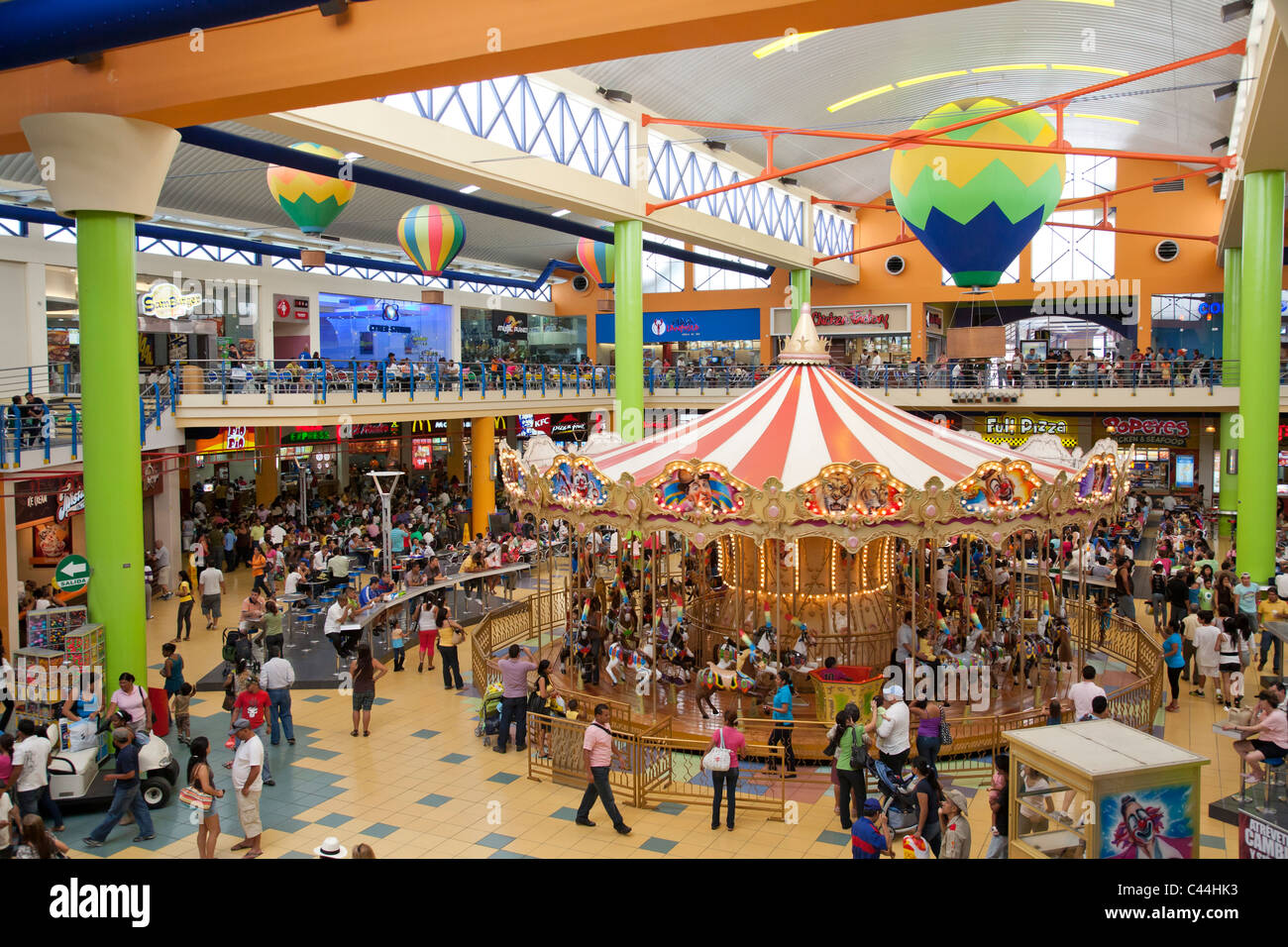Albrook Shopping-Mall, Panama-Stadt Stockfoto