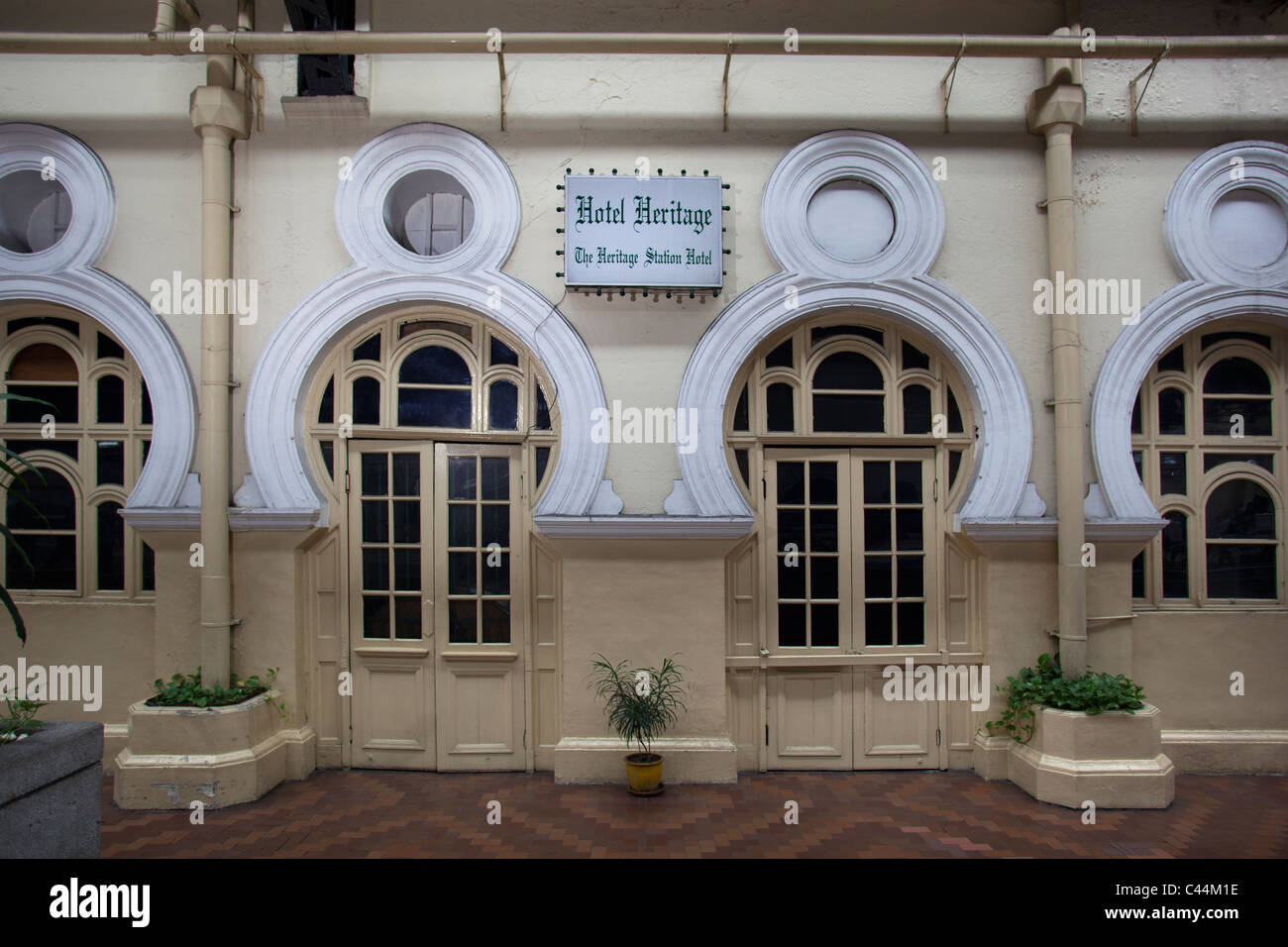 Heritage Hotel Old Kuala Lumpur Railway Station Malaysia Stockfoto