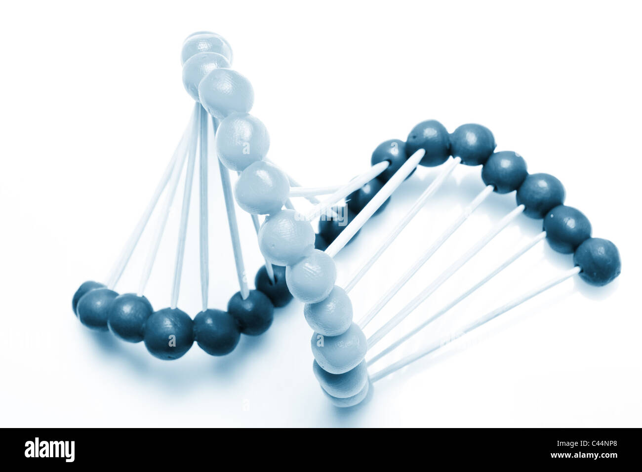 Molekül der DNA Stockfoto