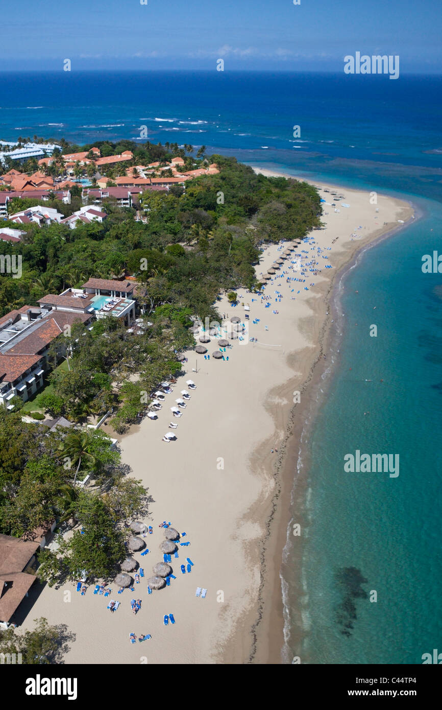 Strand Playa Dorada, Puerto Plata, Dominikanische Republik Stockfoto