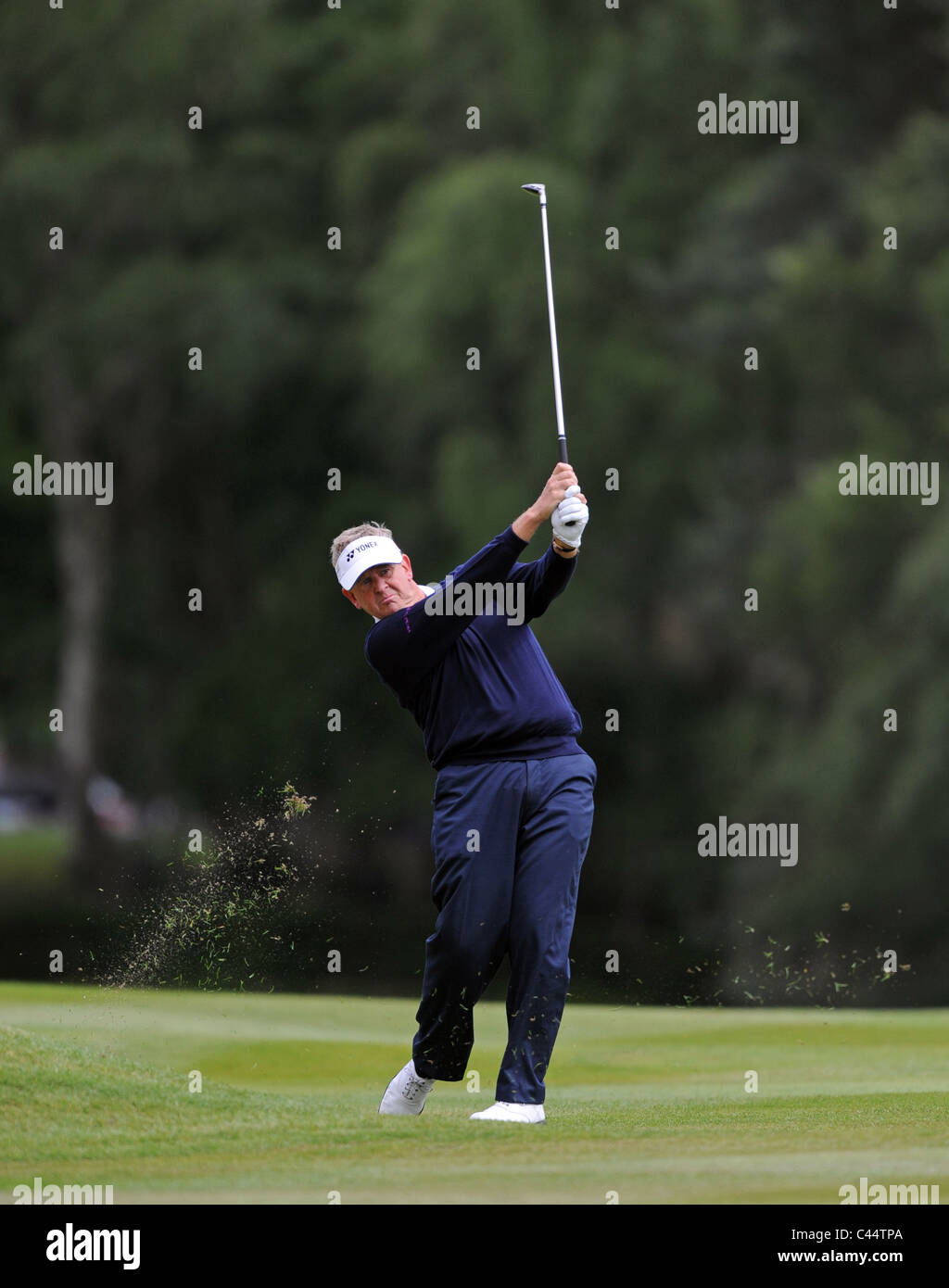 Professioneller Golfspieler Colin Montgomerie Stockfoto