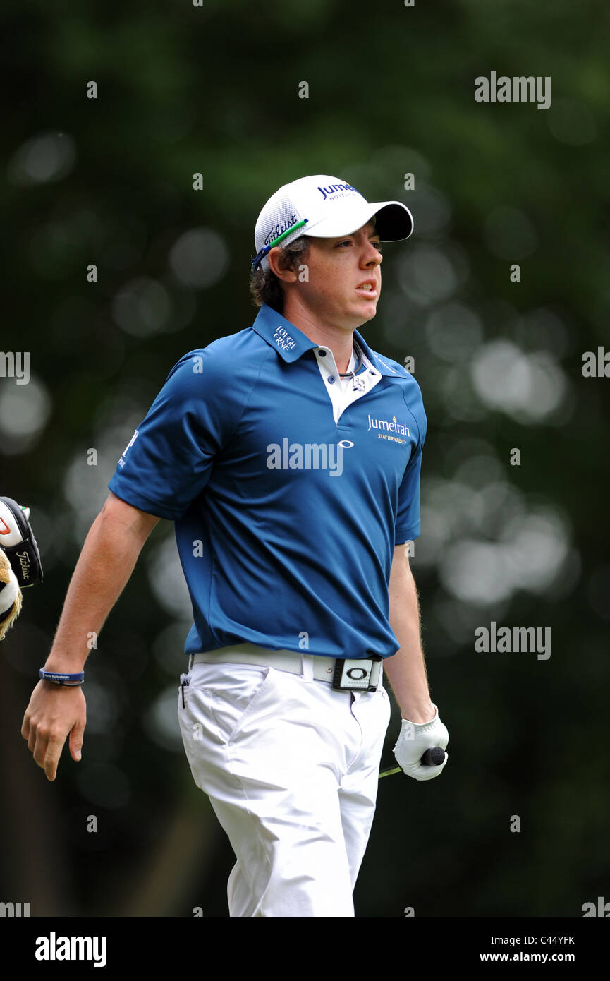 Profi-Golfer Rory McILroy Stockfoto