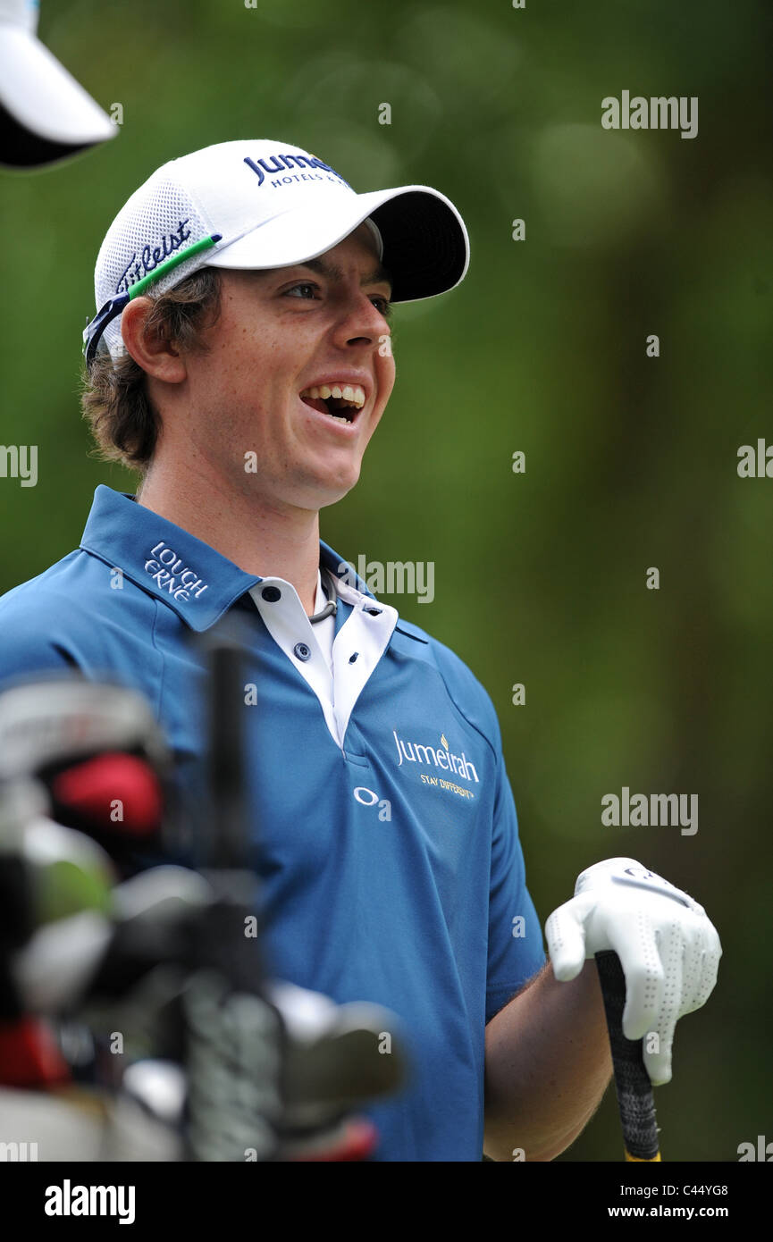 Profi-Golfer Rory McILroy Stockfoto