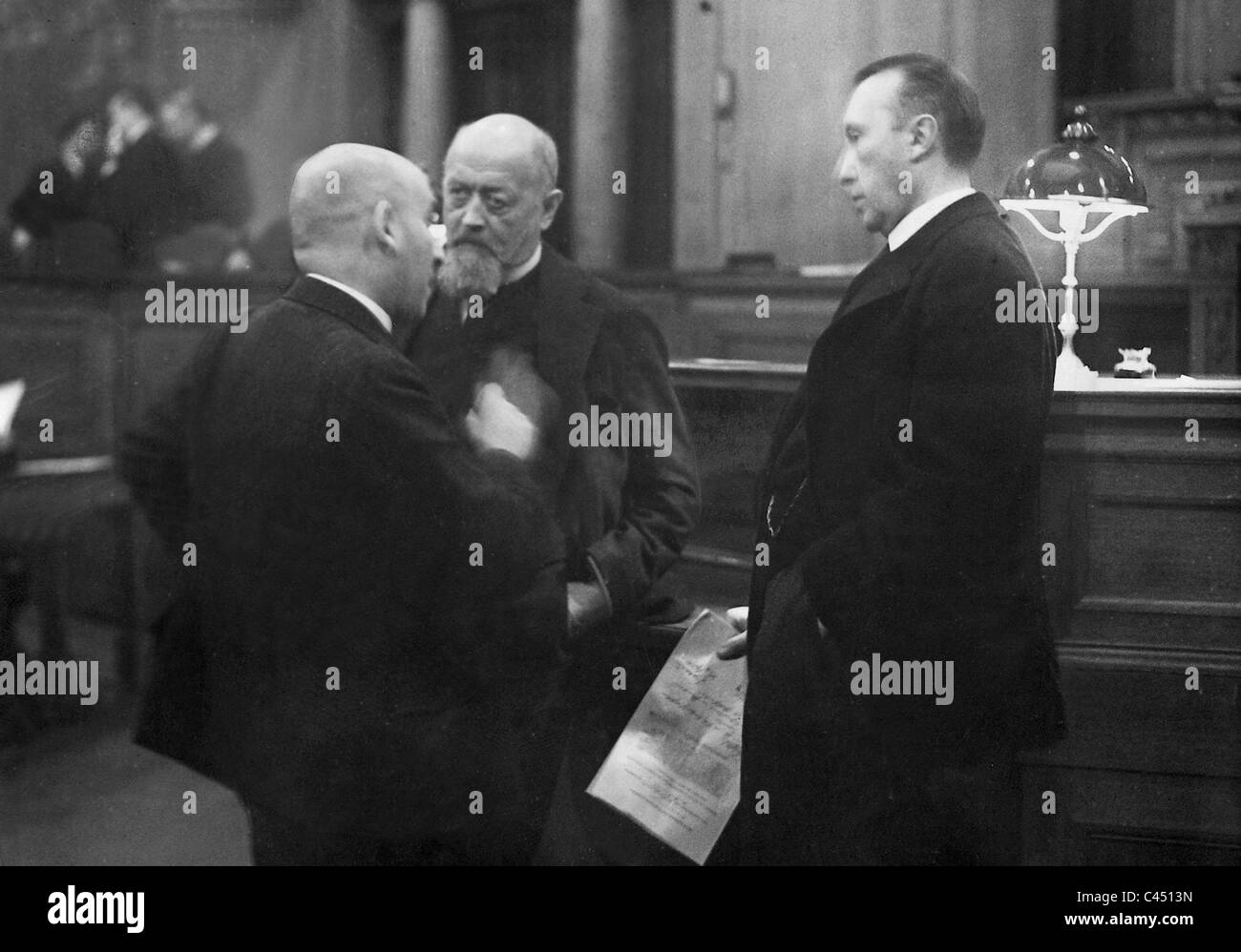 Konrad Adenauer im Preußischen Staatsrat, 1930 Stockfotografie Alamy
