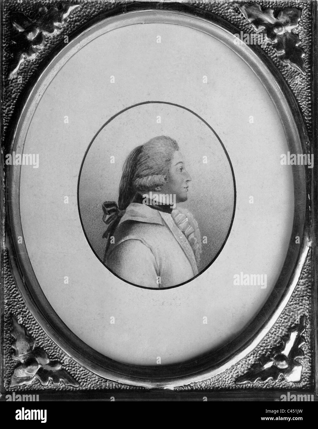 Ferdinand von Bismarck, 1806 Stockfotografie Alamy