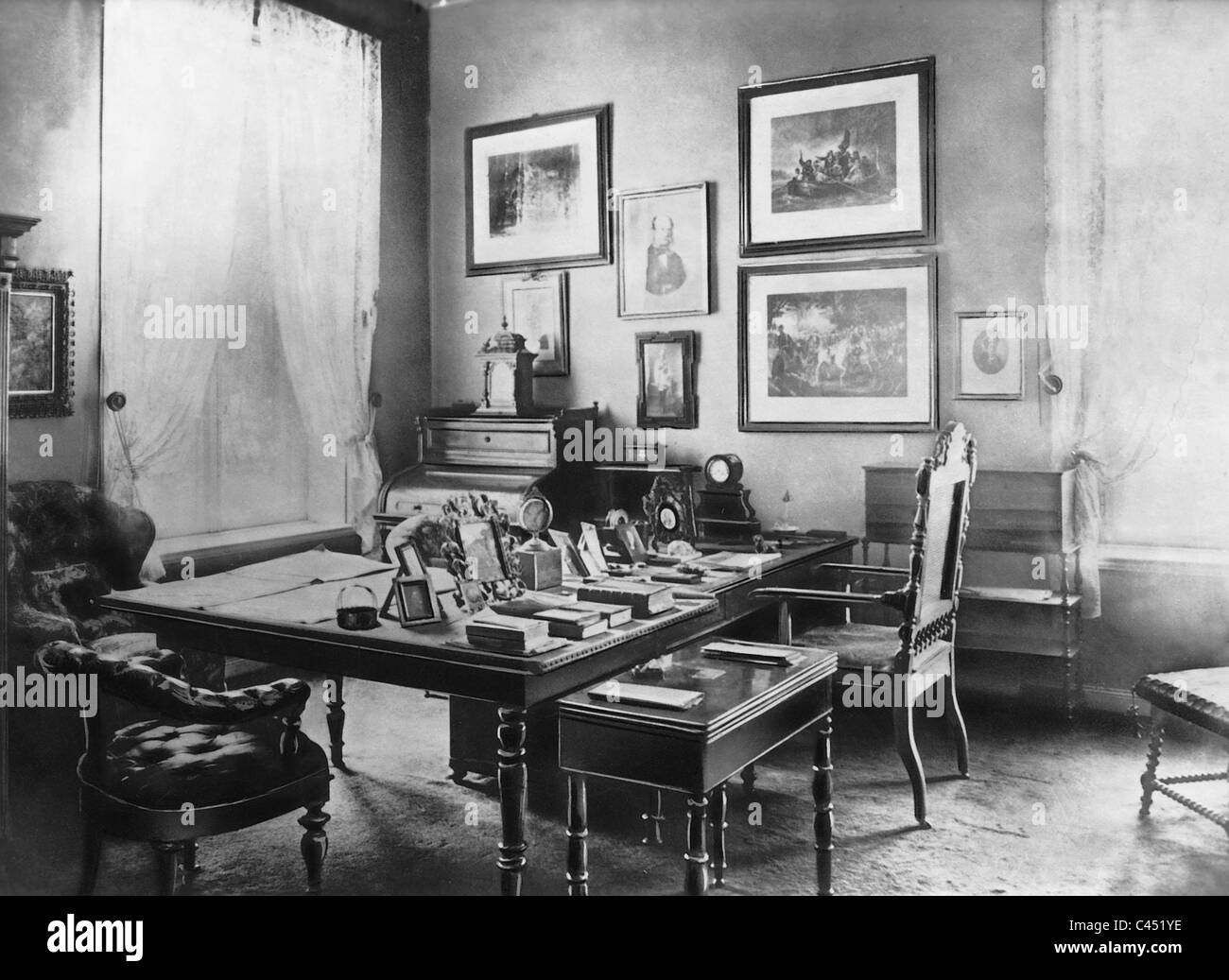 Büro des Otto von Bismarck in Friedrichsruh, 1933 Stockfotografie - Alamy