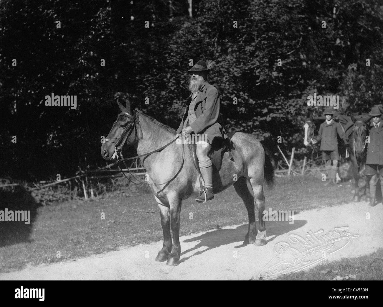 Prinzregent Luitpold von Bayern Jagd, 1902 Stockfoto