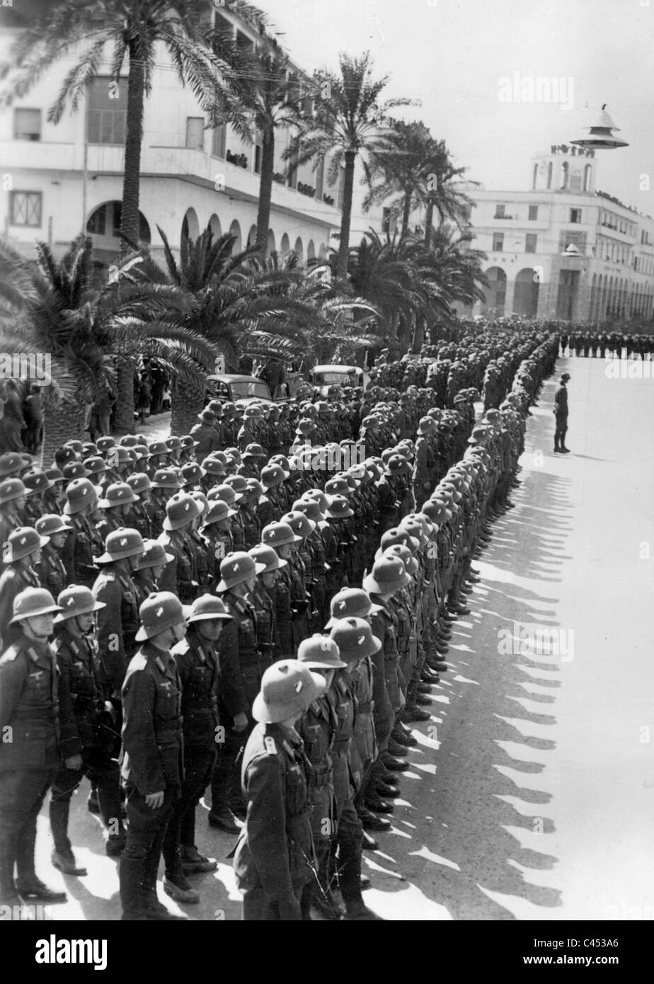 Deutsche Afrika-Korps in Tripolis, 1941 Stockfotografie - Alamy