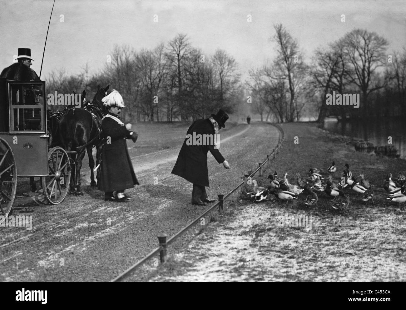 Prinzregent Luitpold Von Bayern Im Englischen Garten 1911