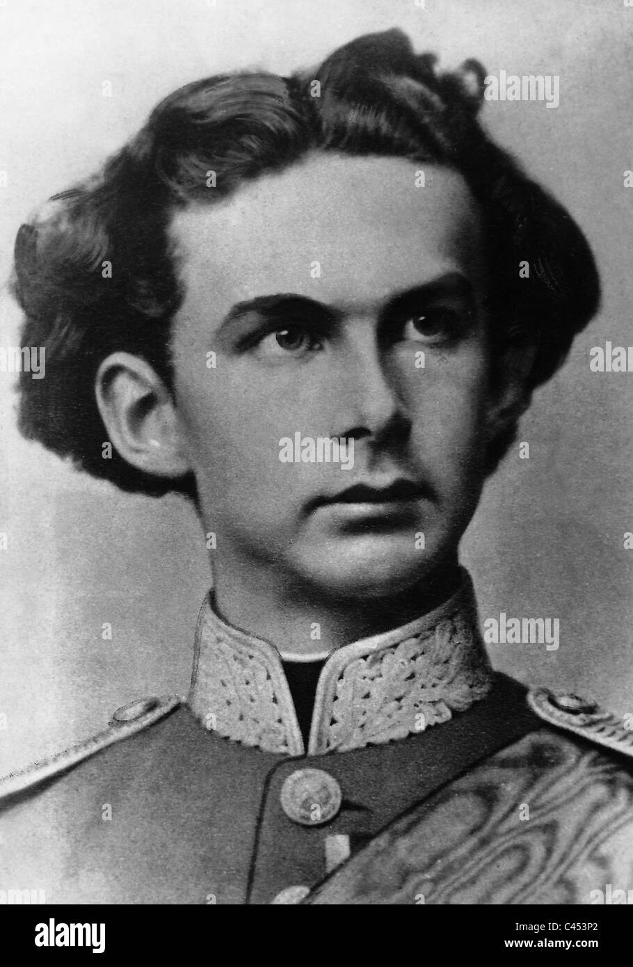 König Ludwig II. von Bayern Stockfoto