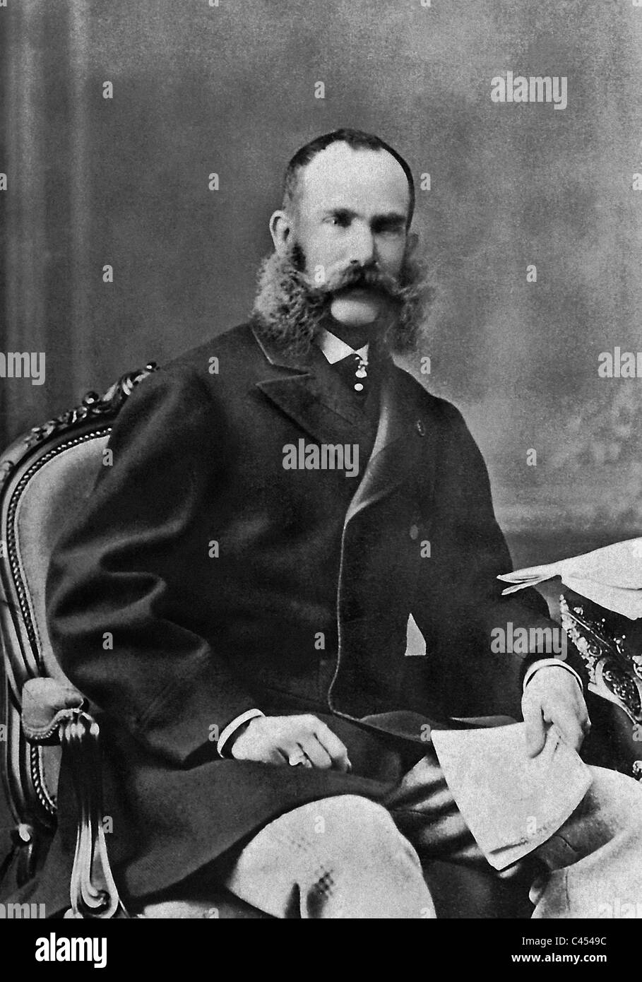 Kaiser Franz Joseph i. von Österreich Stockfoto