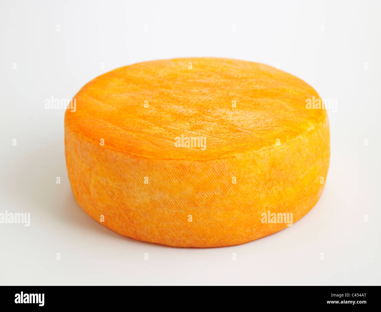 Österreichischen Mondseer Käse aus Kuhmilch, close-up Stockfoto