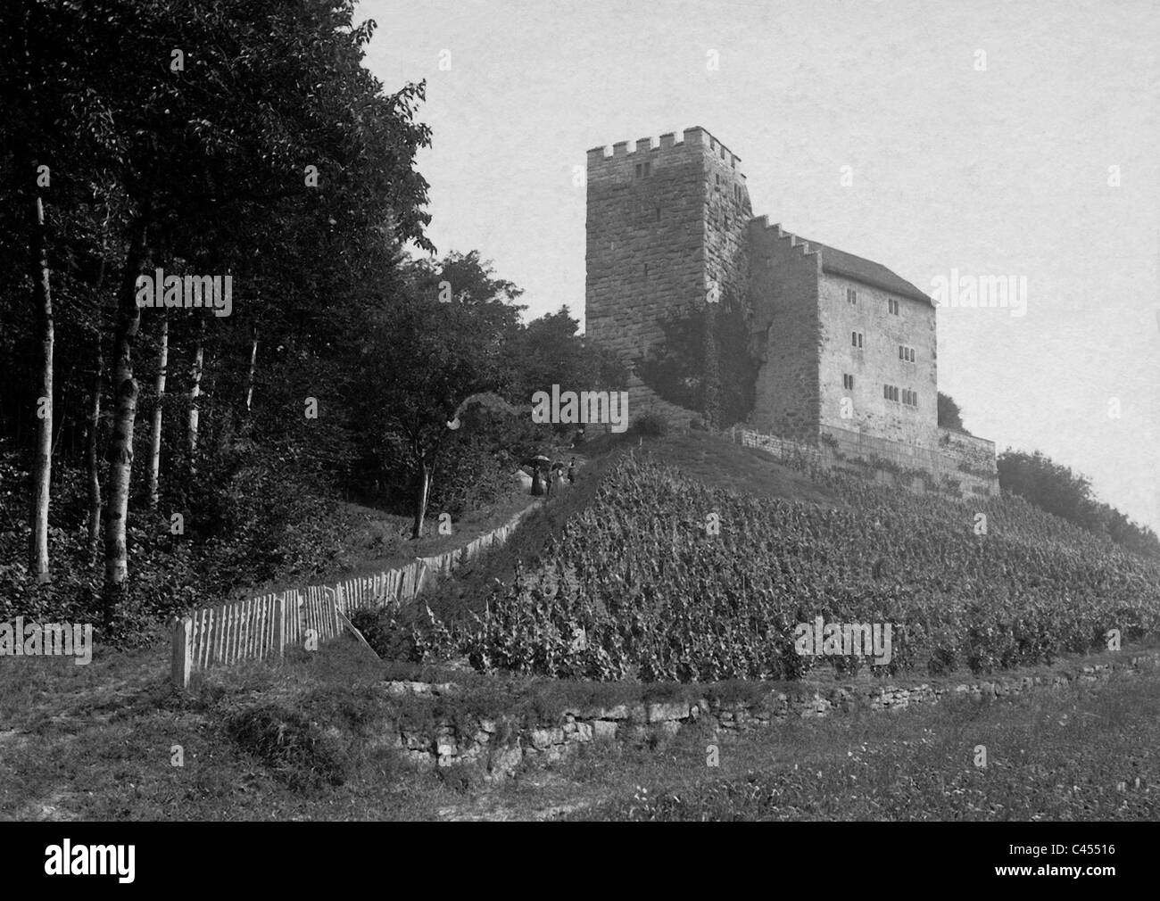 Habsburg im Kanton Aargau, 1902 Stockfoto