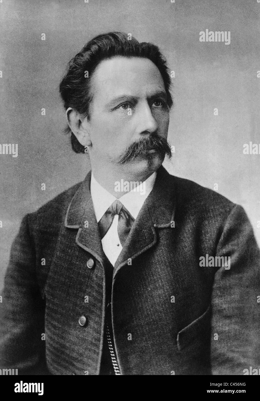 Carl Friedrich Benz, um 1889 Stockfoto