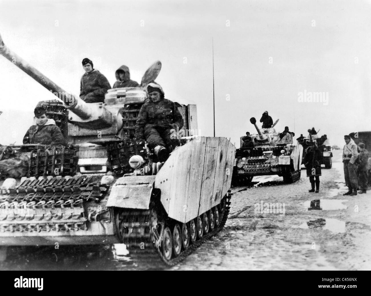 Deutsche Panzer IV an der Ostfront 1944 Stockfotografie - Alamy