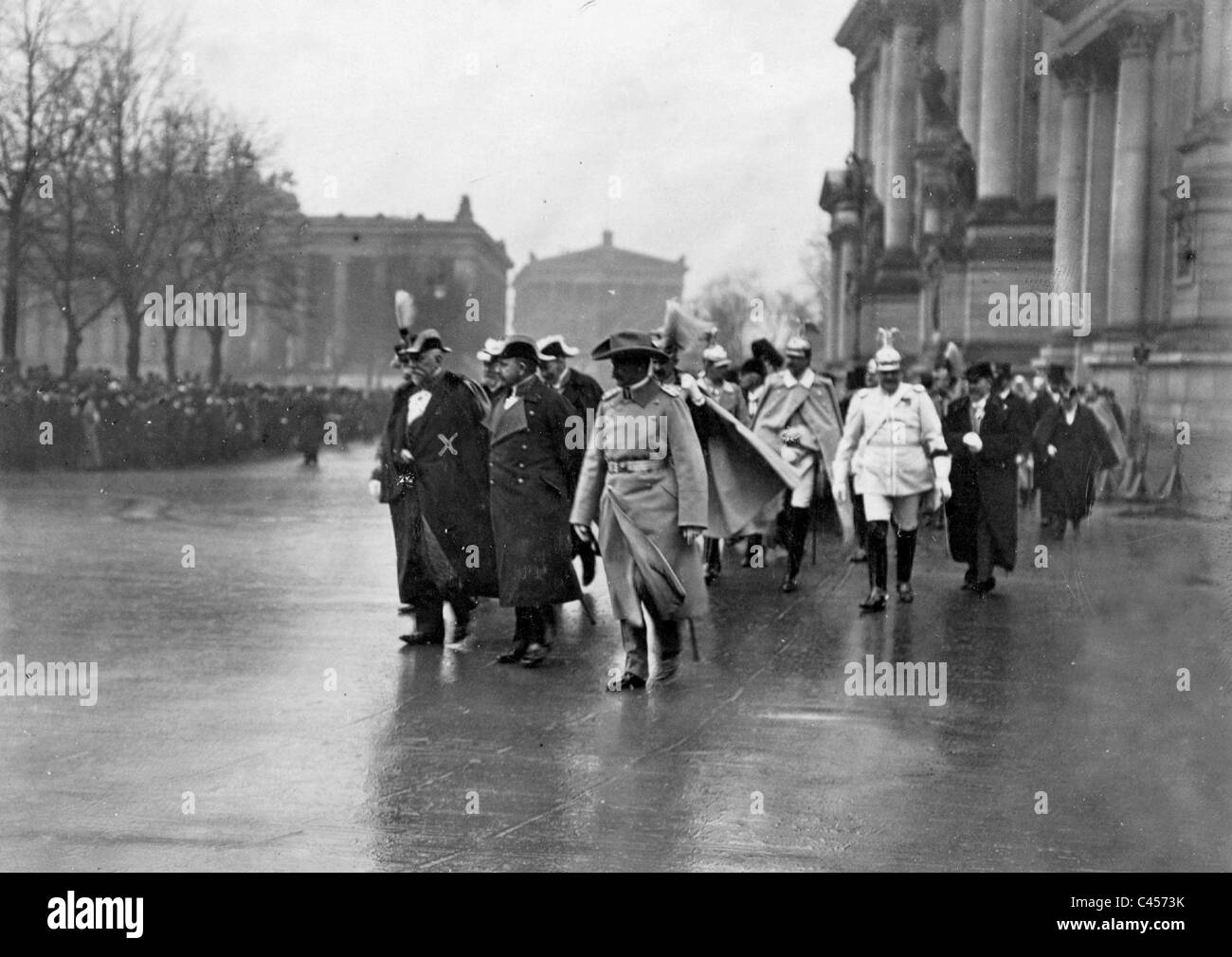 Eröffnung des preußischen Landtags in Berlin, 1910 Stockfoto