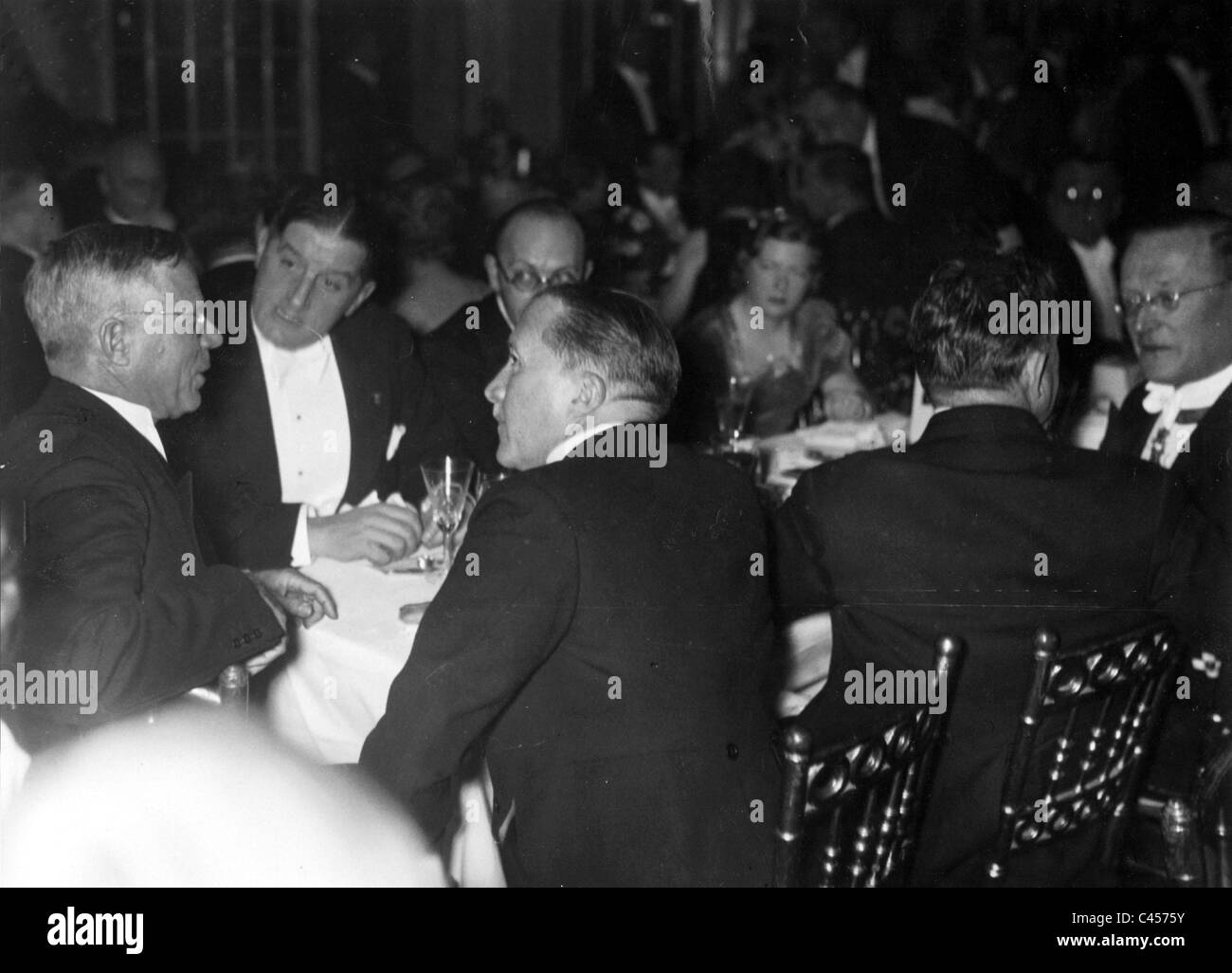 Ball der ausländischen Presse in Berlin, 1936 Stockfoto