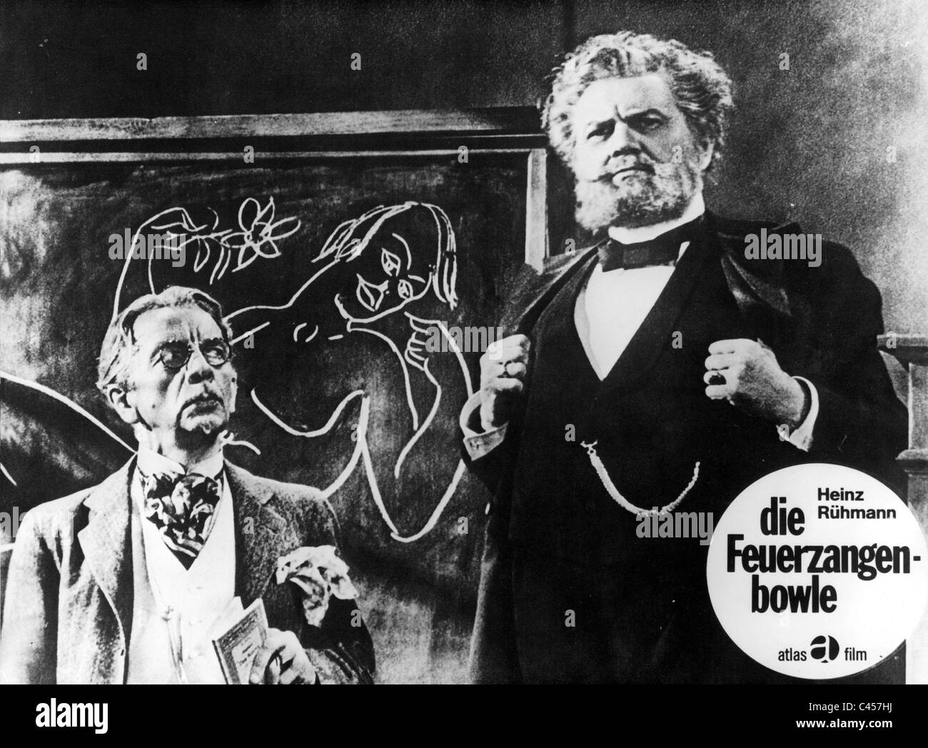 Erich Ponto und Hans Leibelt in 'Die Feuerzangenbowle' (Bowle), 1944 Stockfoto