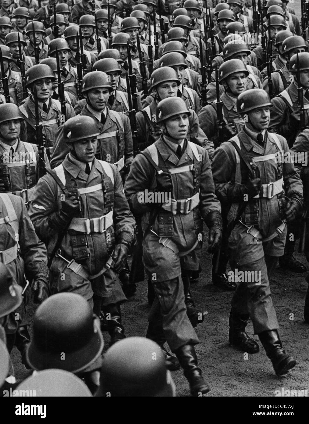 Wehrmacht 1933-1939 - Luftwaffe - Fallschirmjäger Stockfoto, Bild ...