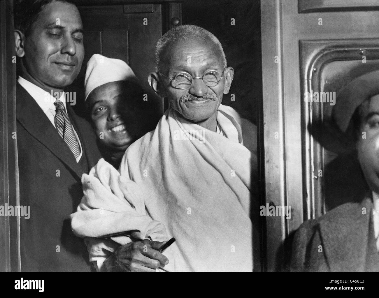 Mahatma Gandhi, 1932 Stockfoto
