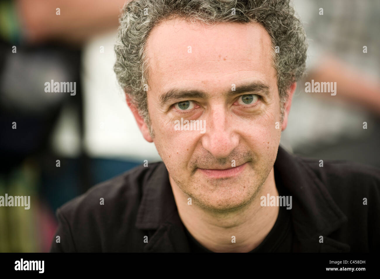 Simon Garfield Typ Schriftart Guru Experte und Autor abgebildet bei Hay Festival 2011 Stockfoto