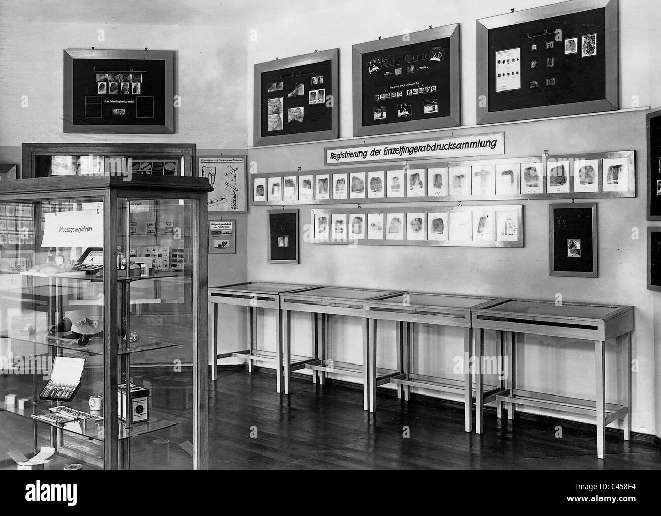Lernhilfen in der Police Academy, 1931 Stockfoto